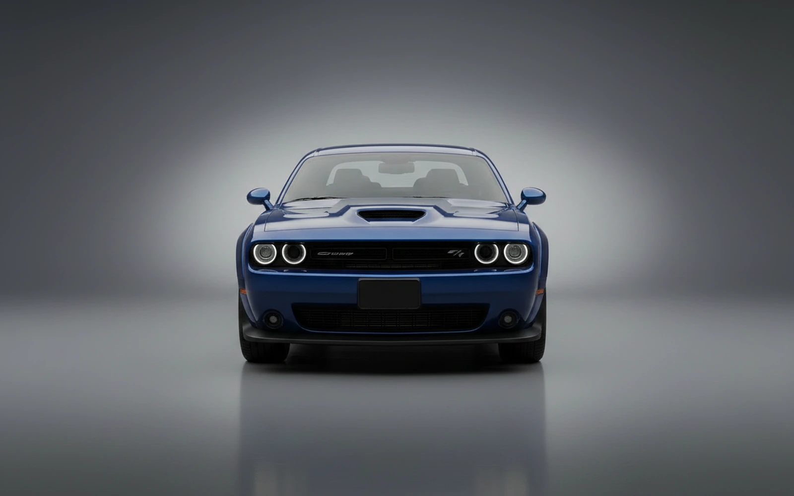 Dodge Challenger GT Blue 2023 — exterior side view