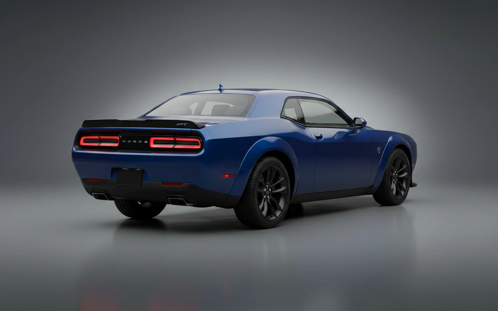 Dodge Challenger GT Blue 2023 — interior dashboard