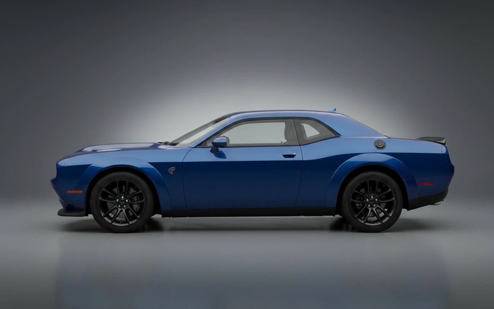 Dodge Challenger GT Blue 2023 — exterior rear view