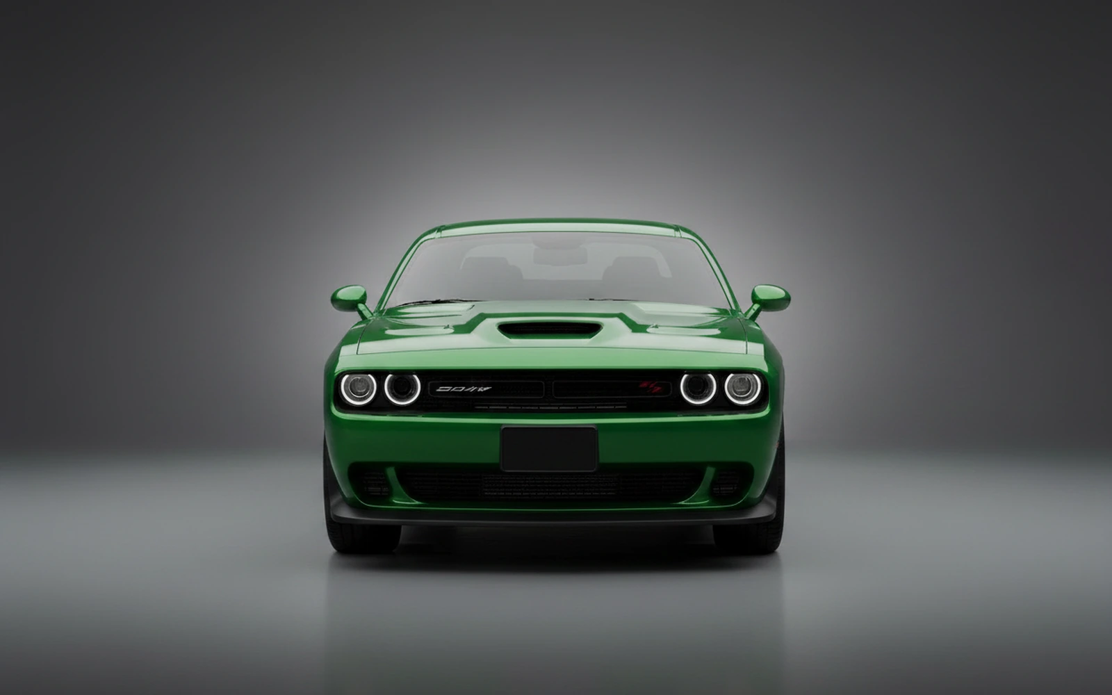 Dodge Challenger GT Green 2023 — exterior side view