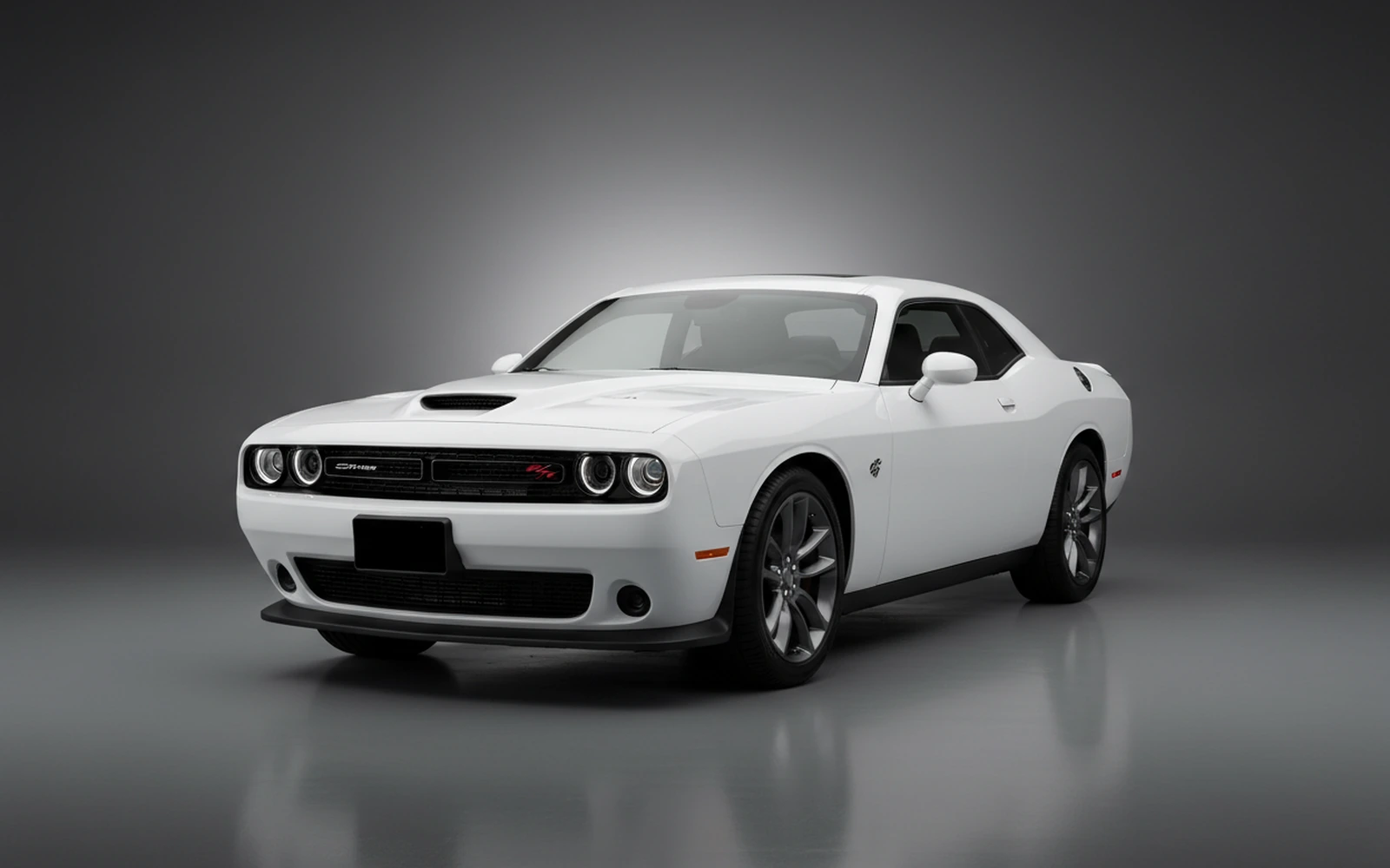 Dodge Challenger R/T White 2022 for rent in Miami — exterior photo