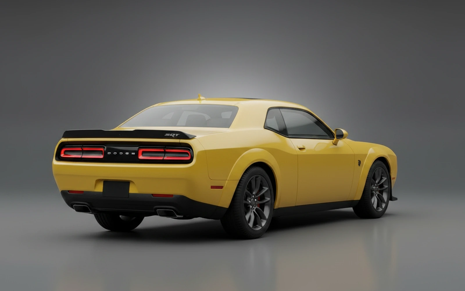 Dodge Challenger R/T Scat Pack Yellow 2022 — interior dashboard