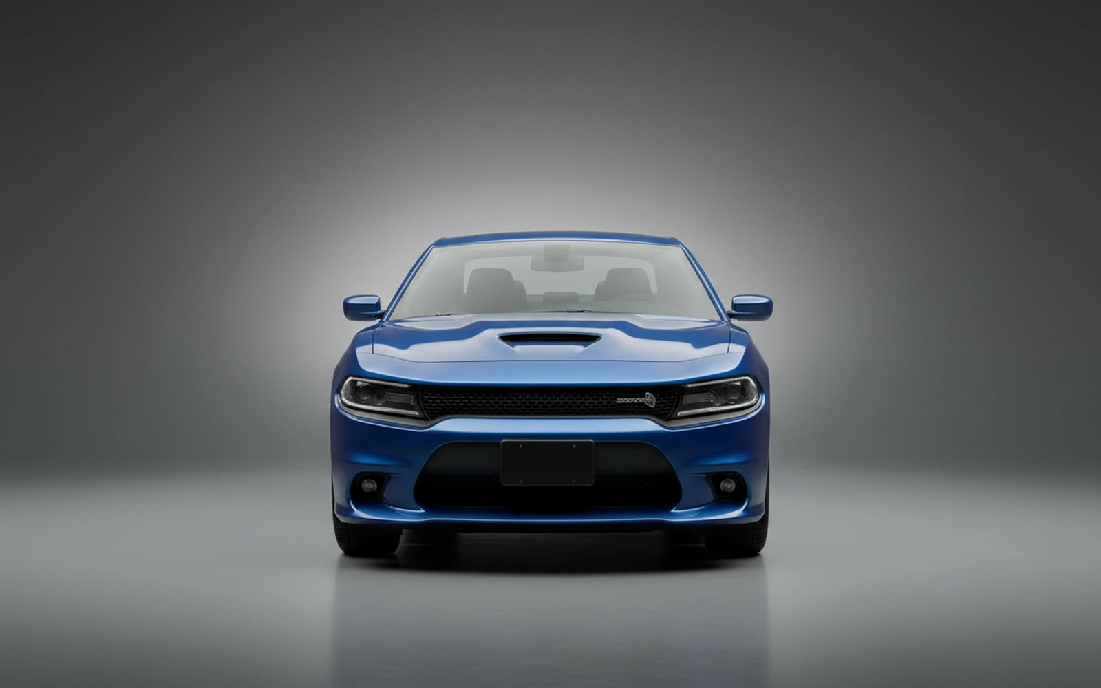 Dodge Charger Azul 2022 — exterior side view