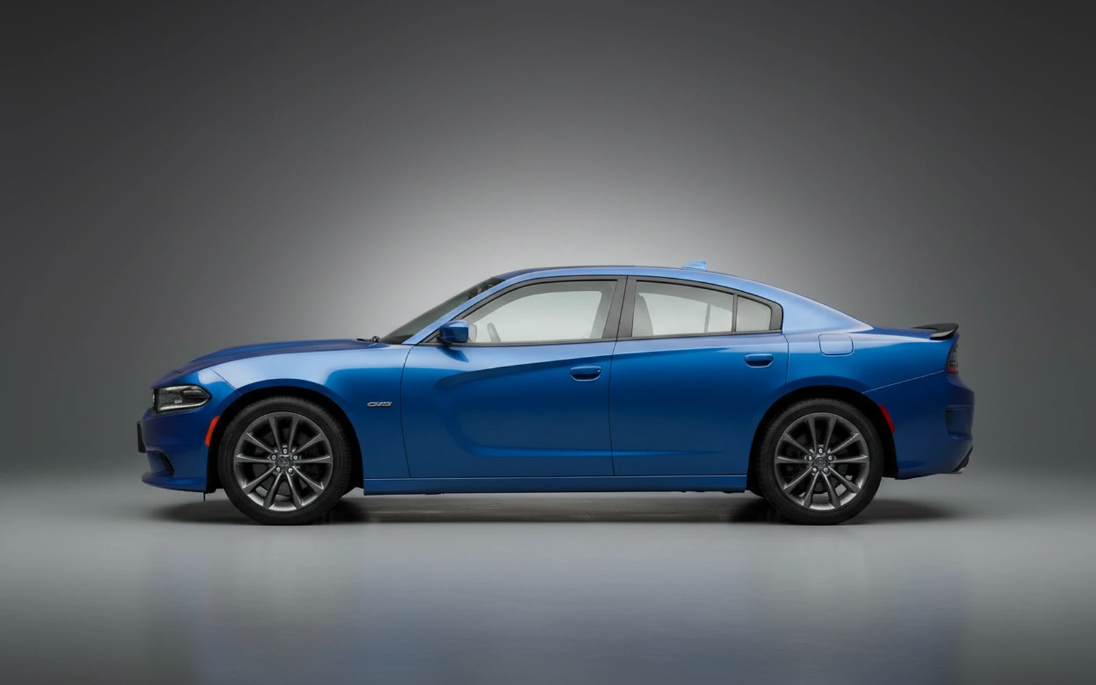 Dodge Charger Azul 2022 — exterior rear view