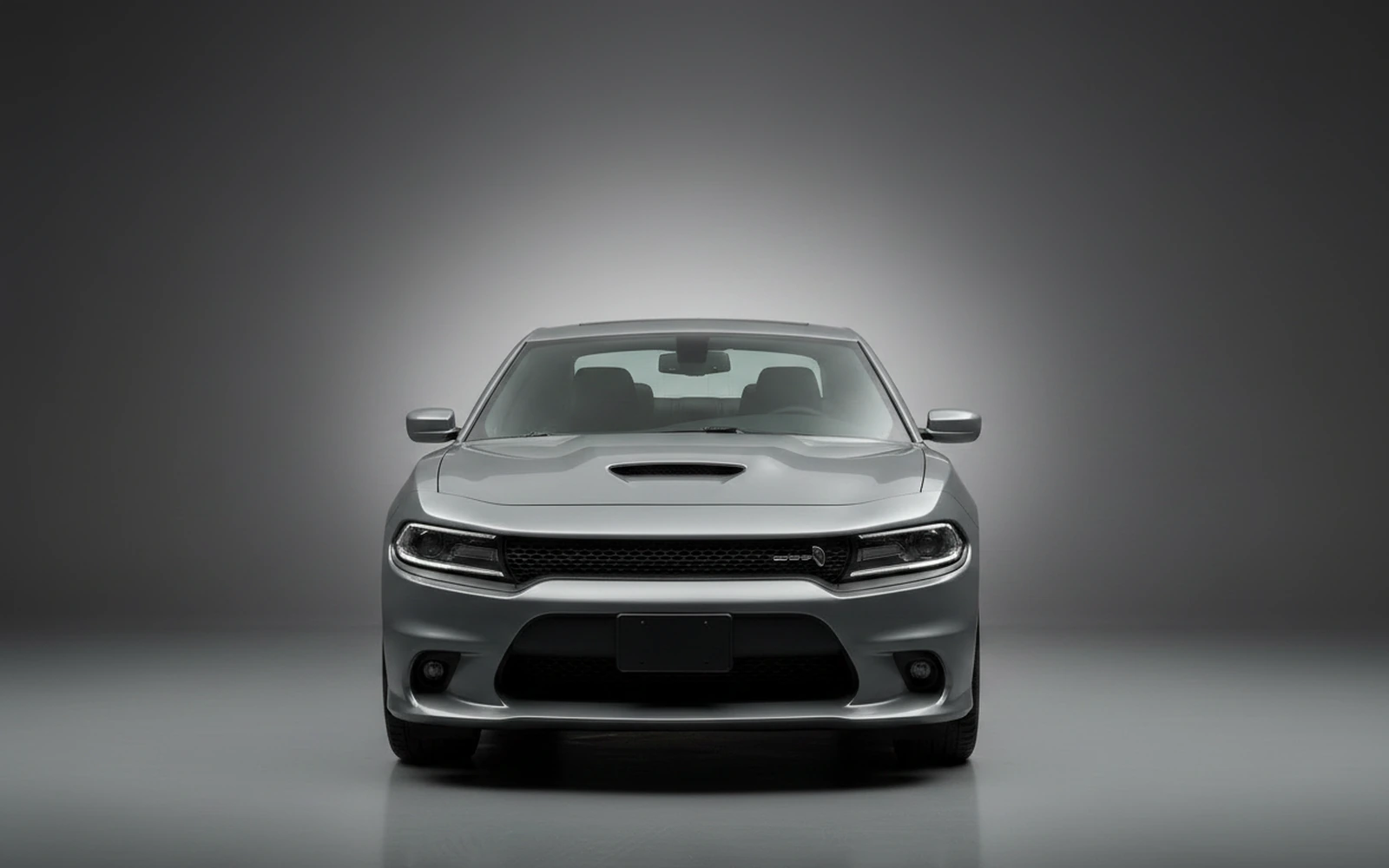 Dodge Charger Grey 2022 — exterior side view
