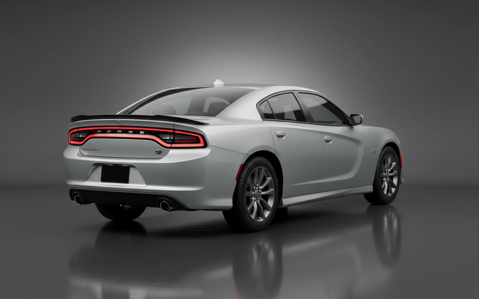Dodge Charger Silver 2022 — interior dashboard