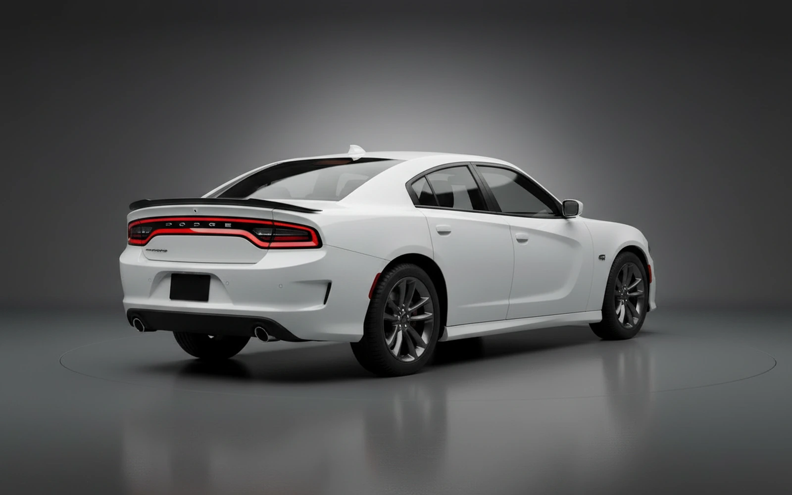 Dodge Charger White 2022 — interior dashboard