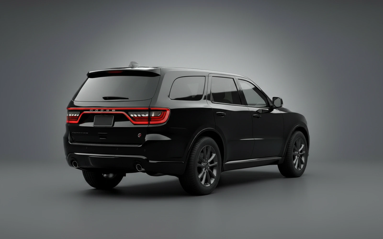 Dodge Durango Black 2023 — interior dashboard