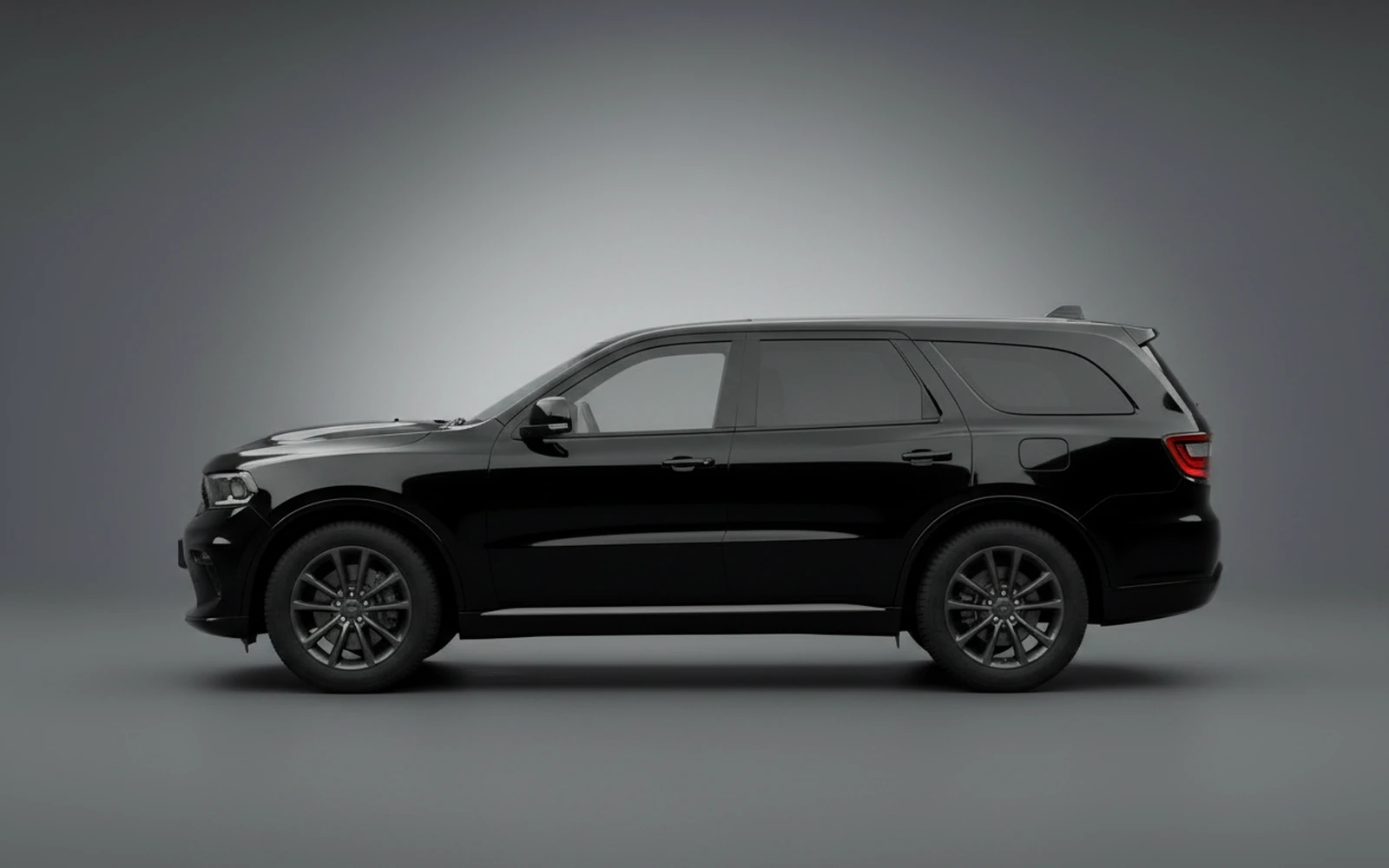 Dodge Durango Black 2023 — exterior rear view