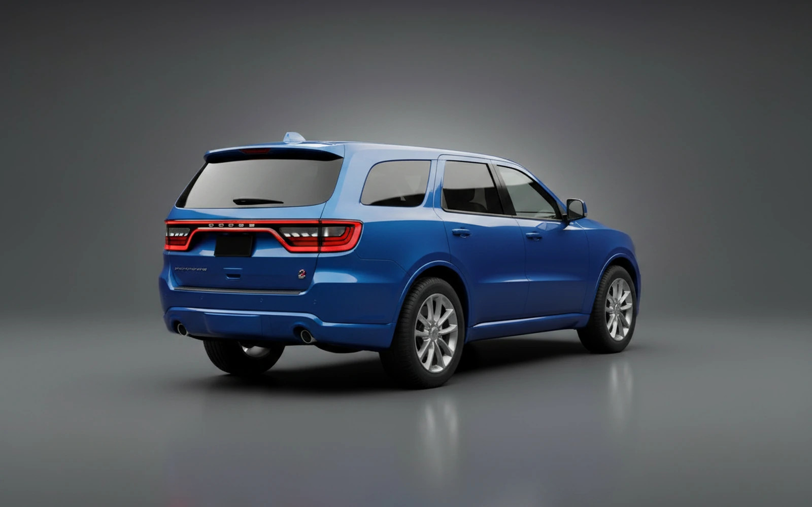 Dodge Durango Blue 2023 — interior dashboard