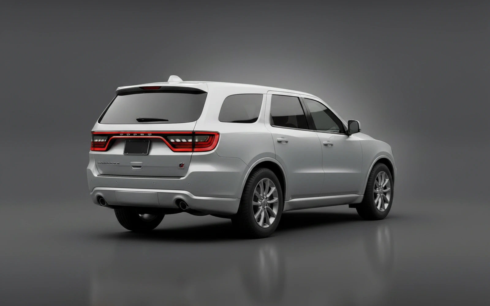 Dodge Durango Silver 2023 — interior dashboard
