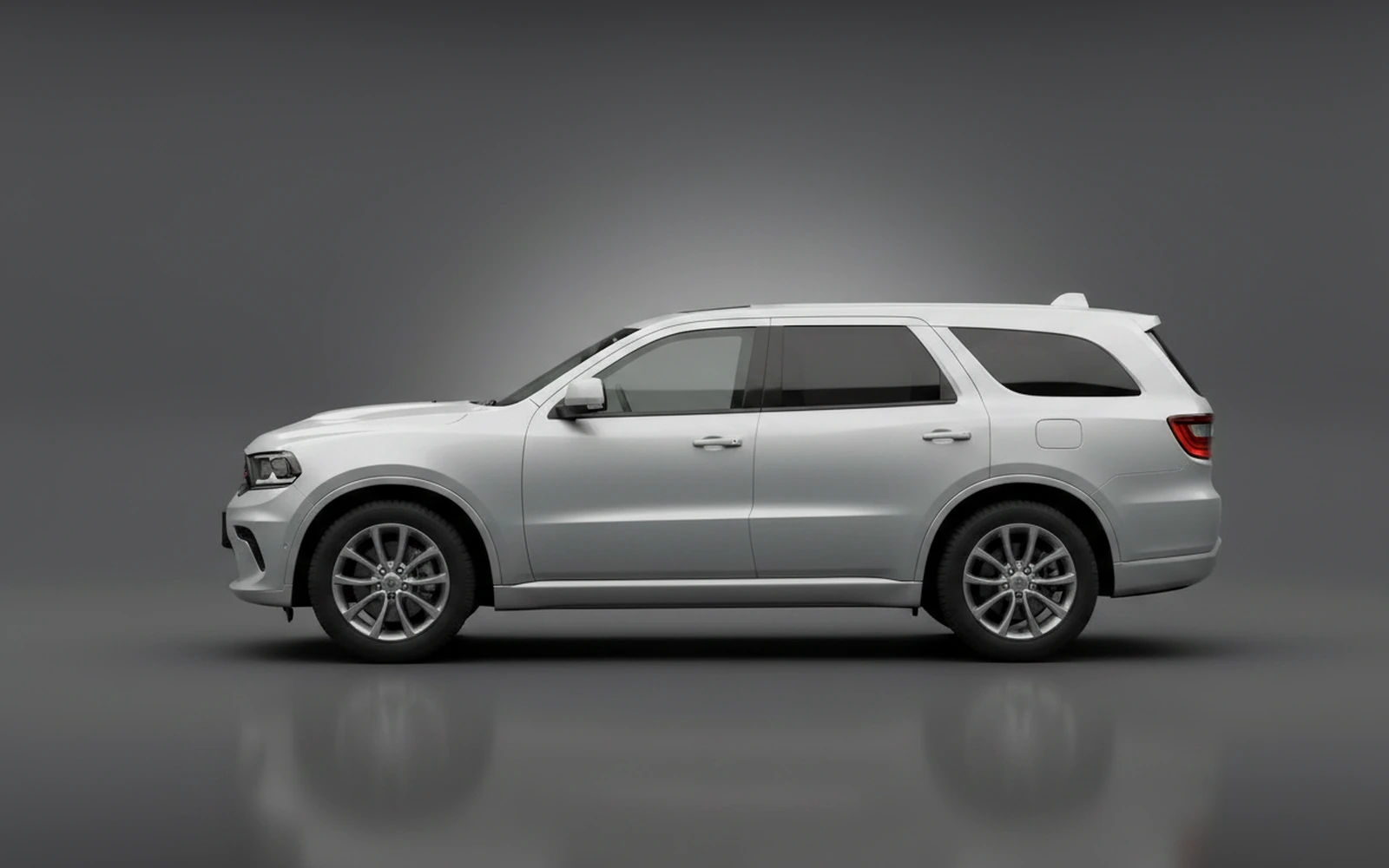 Dodge Durango Silver 2023 — exterior rear view