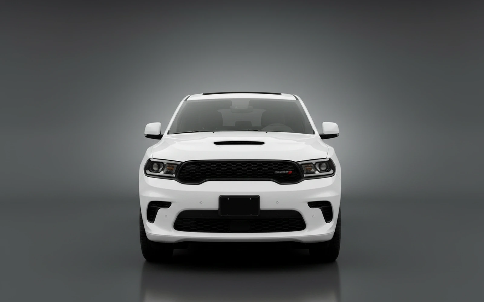 Dodge Durango White 2023 — exterior side view