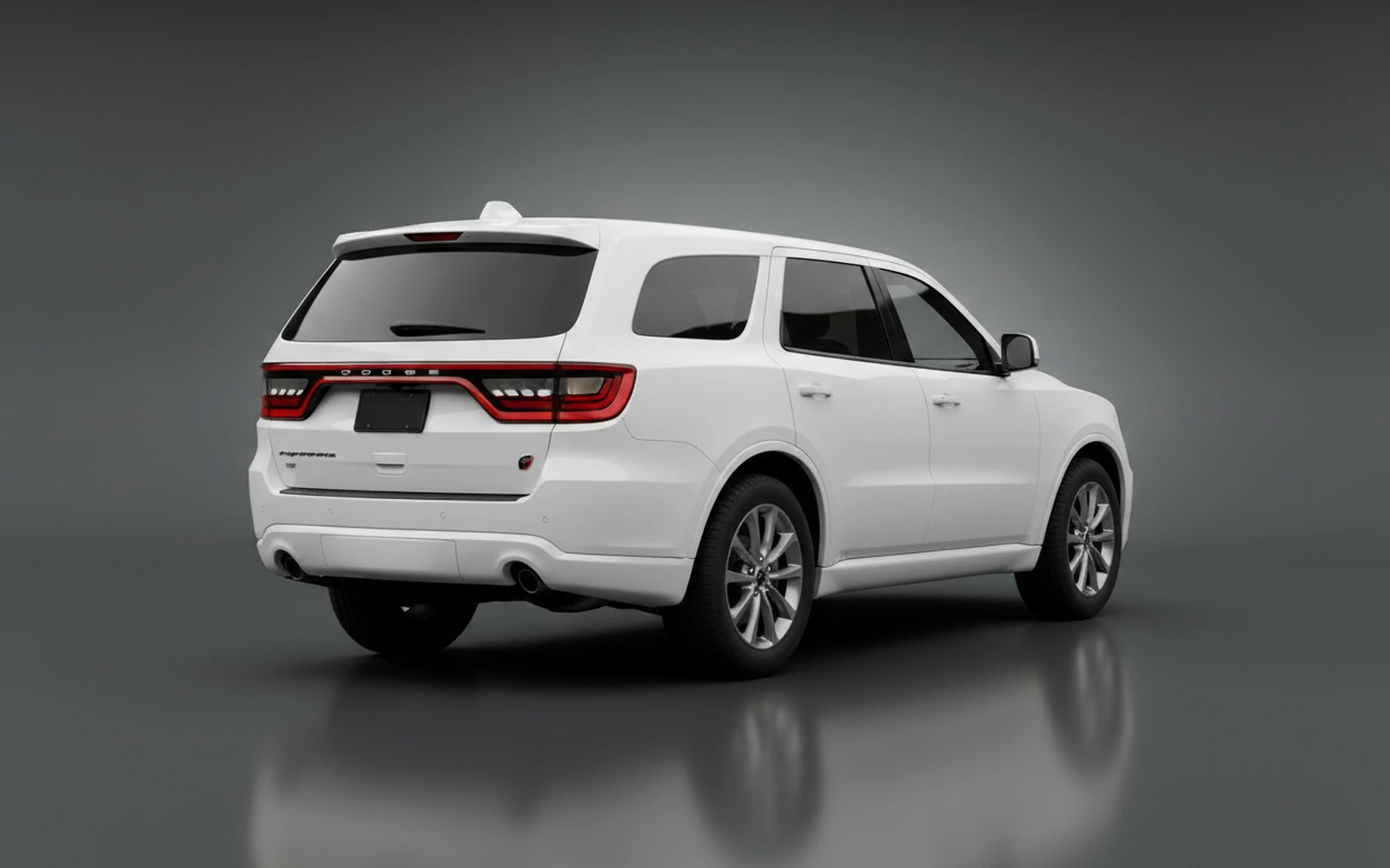 Dodge Durango White 2023 — interior dashboard