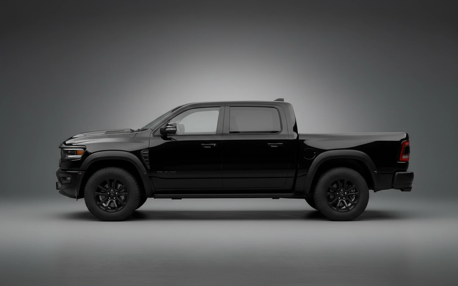 Dodge Ram TRX Black 2021 — exterior rear view