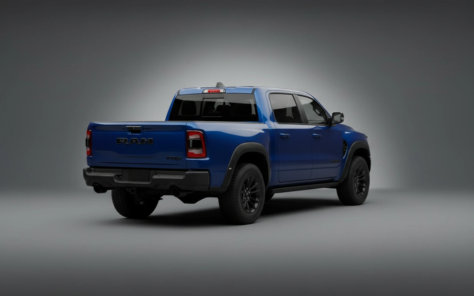 Dodge Ram TRX Blue 2021 — interior dashboard