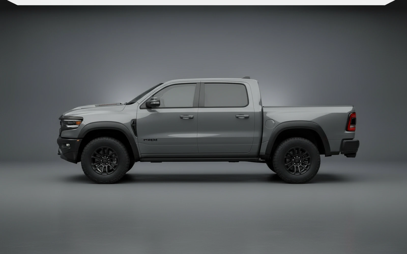 Dodge Ram TRX Grey 2021 — exterior rear view