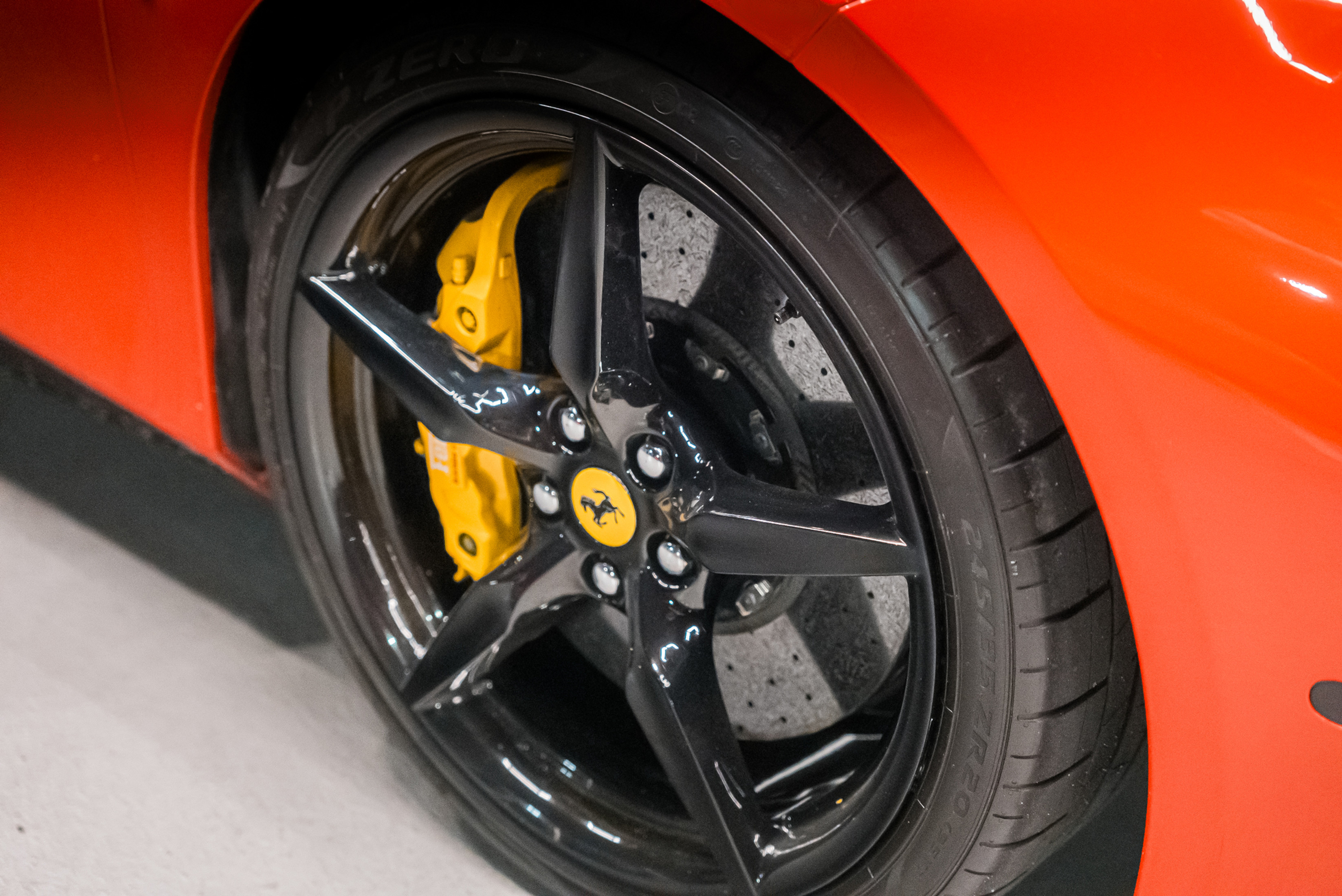 Ferrari 488 GTB Red 2018 — exterior rear view