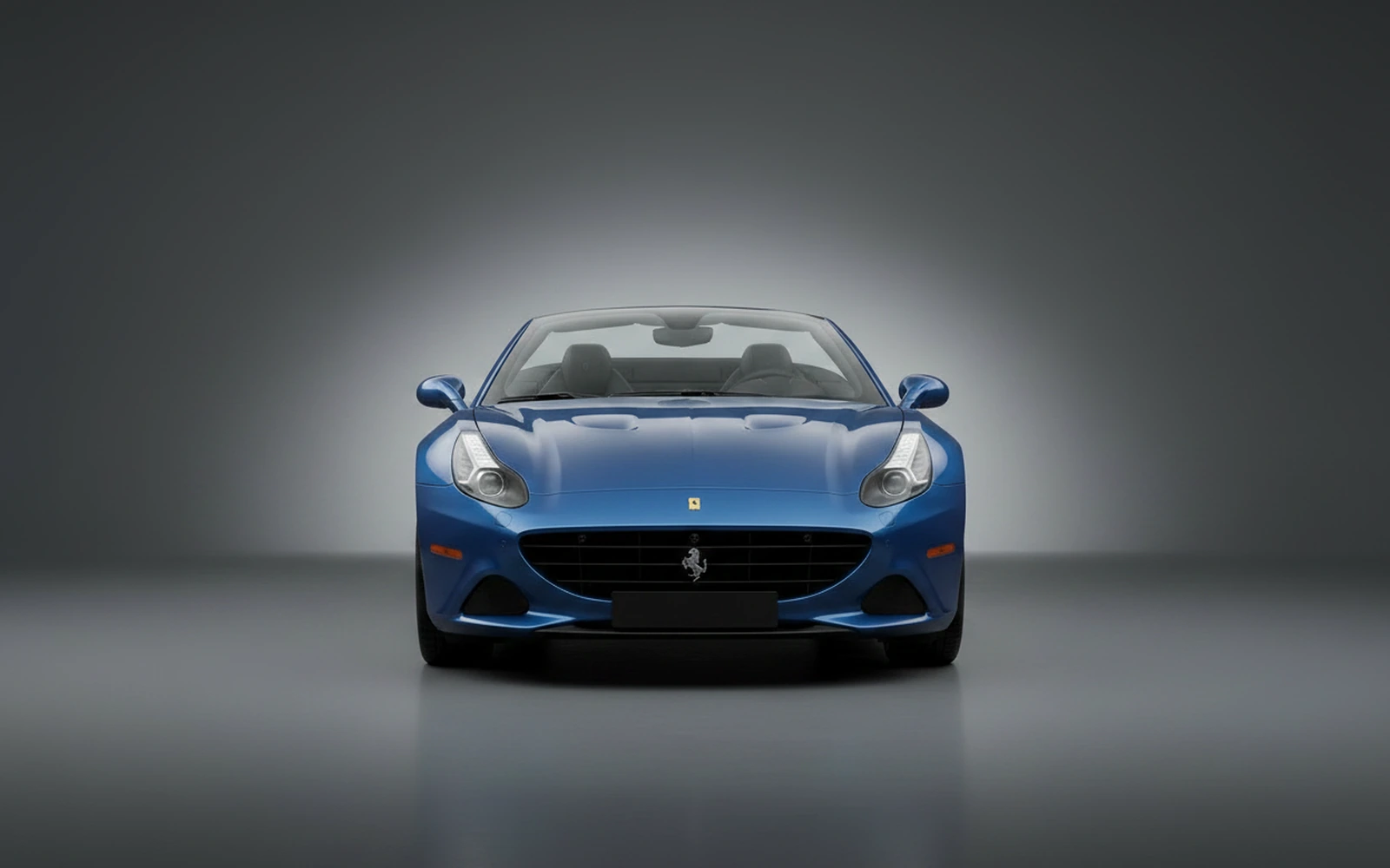 Ferrari California Blue 2022 — exterior side view
