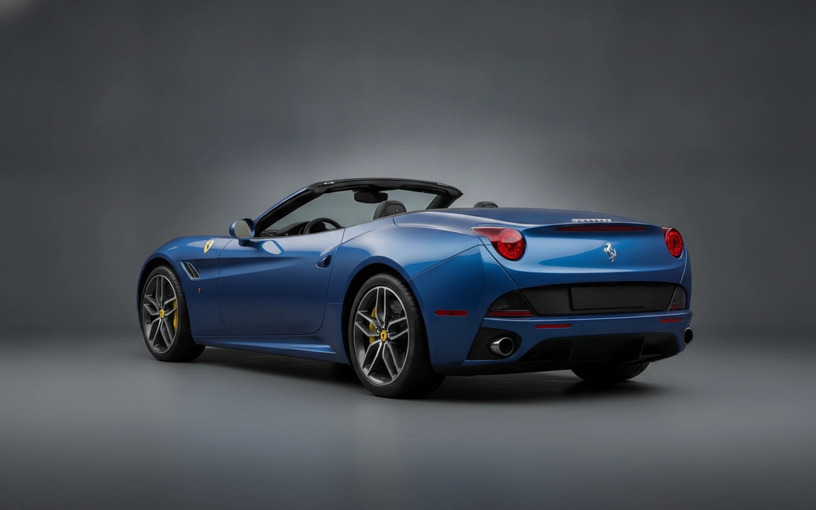 Ferrari California Blue 2022 — interior dashboard