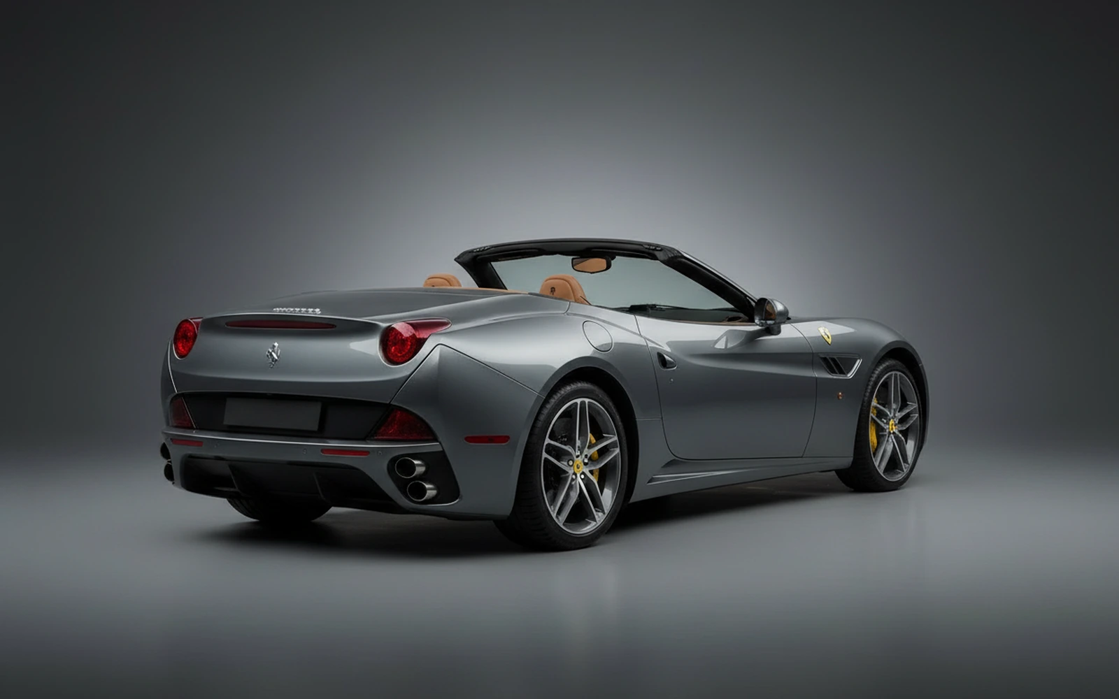 Ferrari California Grey 2022 — interior dashboard