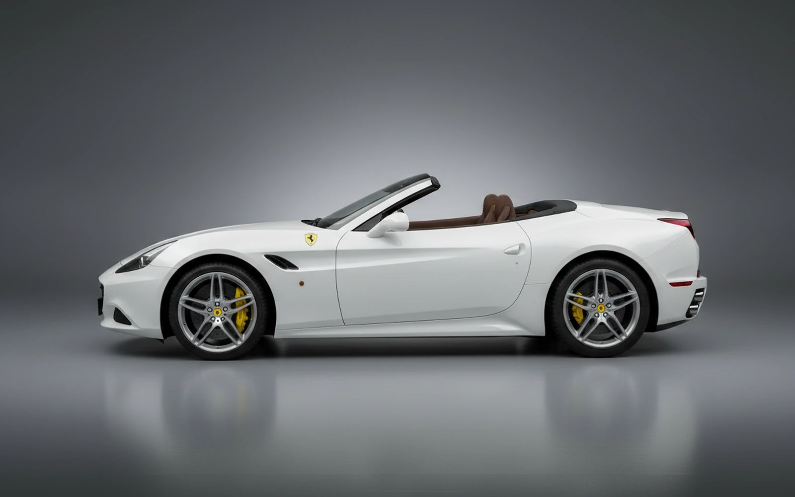 Ferrari California White 2022 — exterior rear view