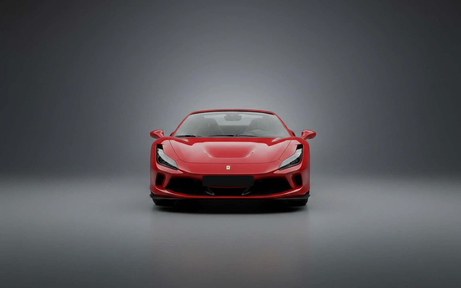 Ferrari F8 Tributo Spider Red 2022 — exterior side view