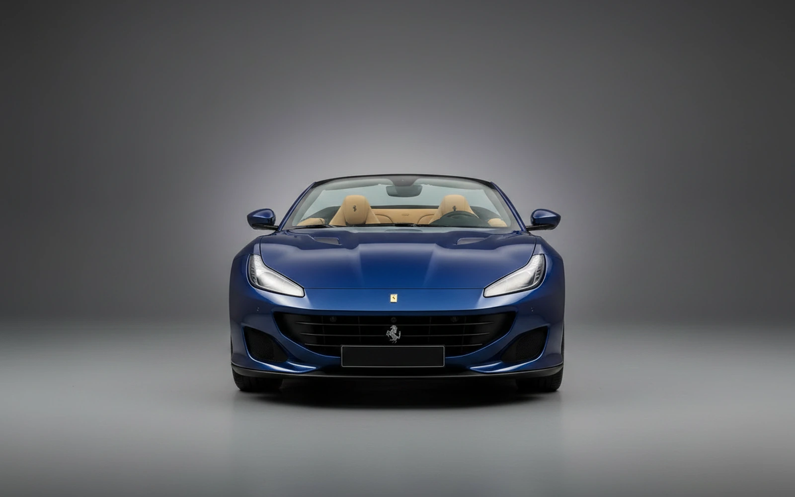 Ferrari Portofino Blue 2020 — exterior side view