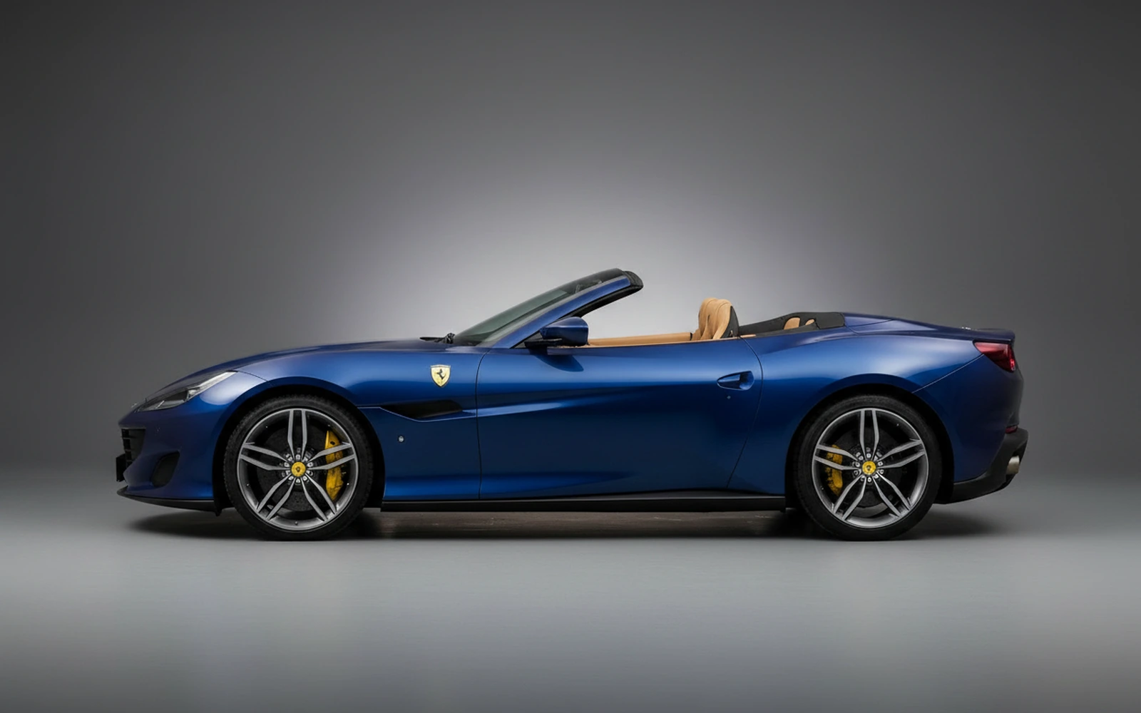 Ferrari Portofino Blue 2020 — exterior rear view