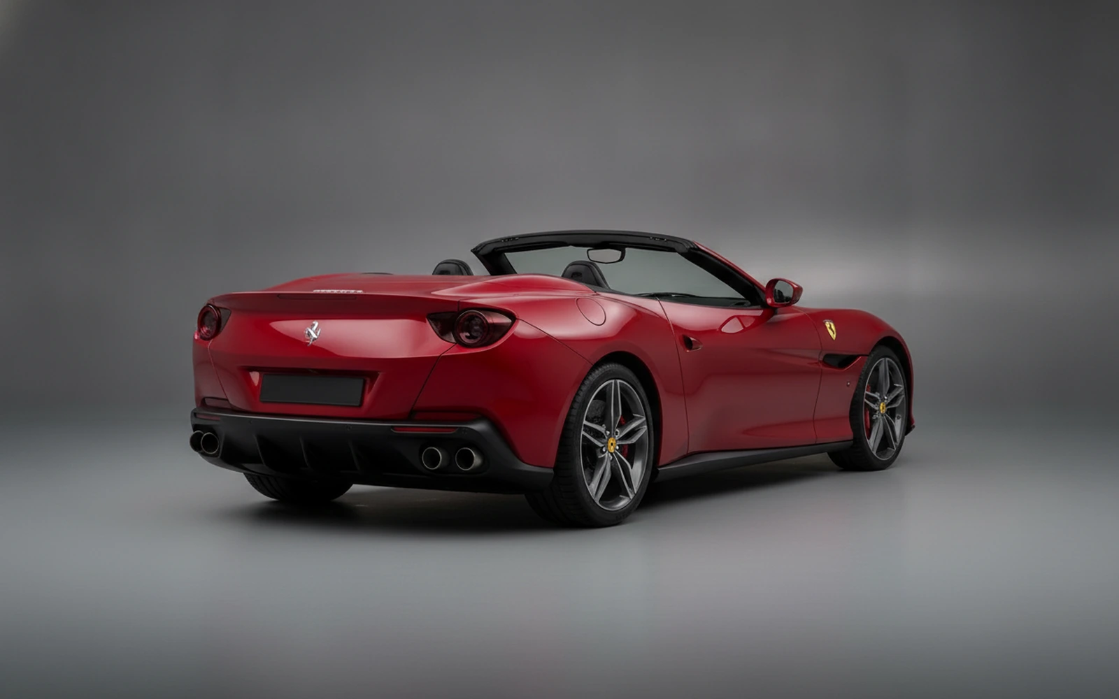 Ferrari Portofino Red 2020 — interior dashboard
