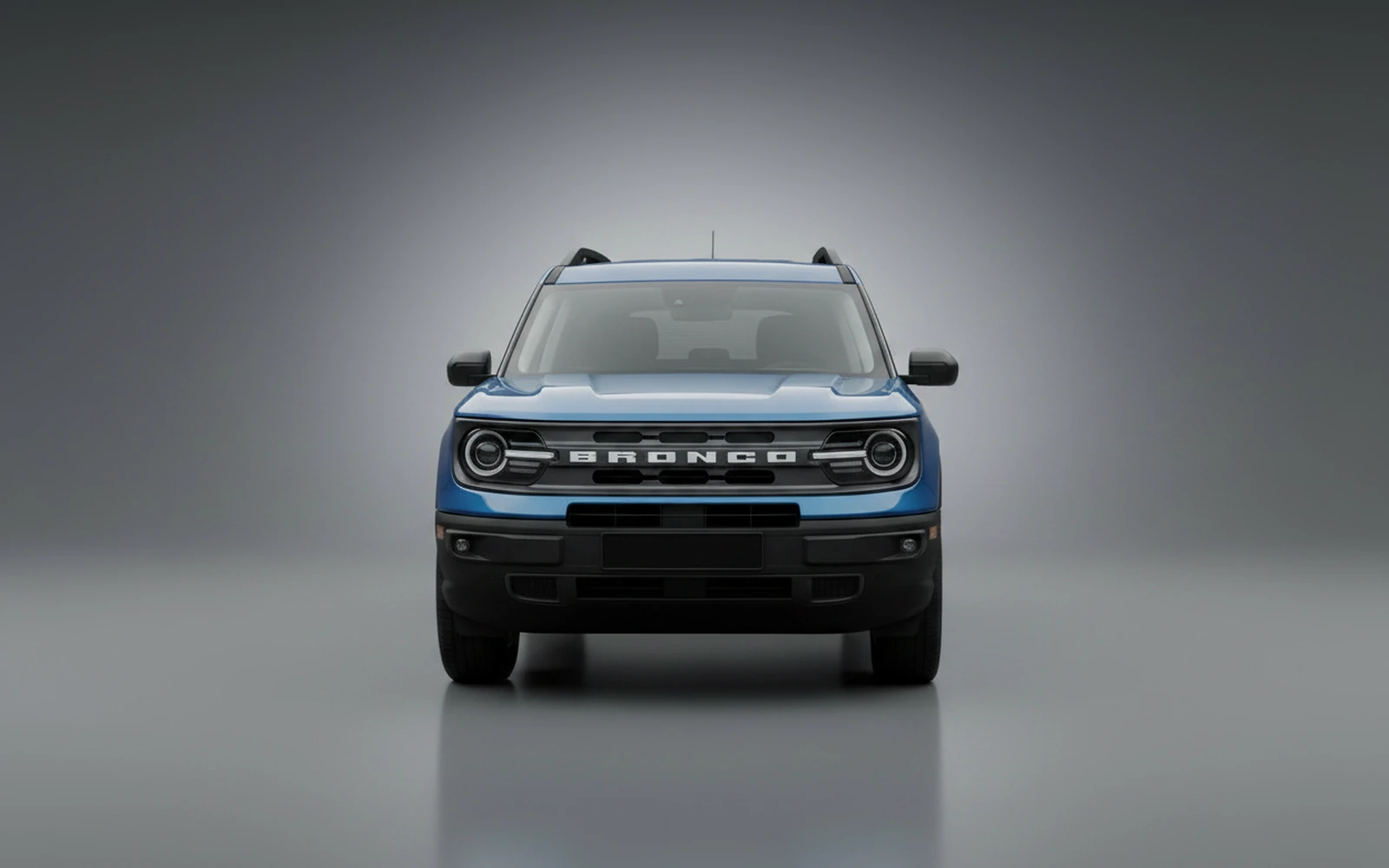 Ford Bronco Sport Blue 2022 — exterior side view