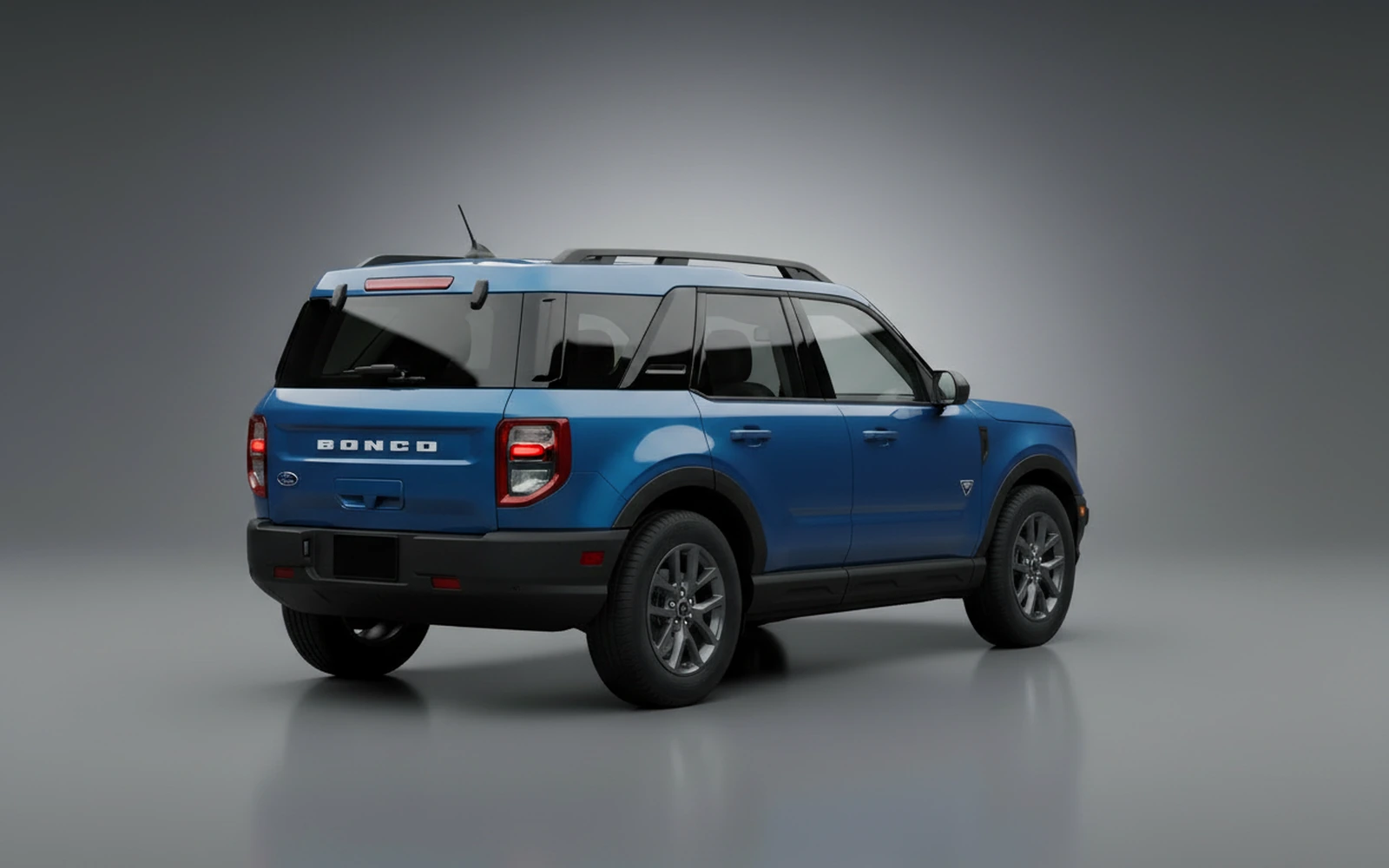 Ford Bronco Sport Blue 2022 — interior dashboard