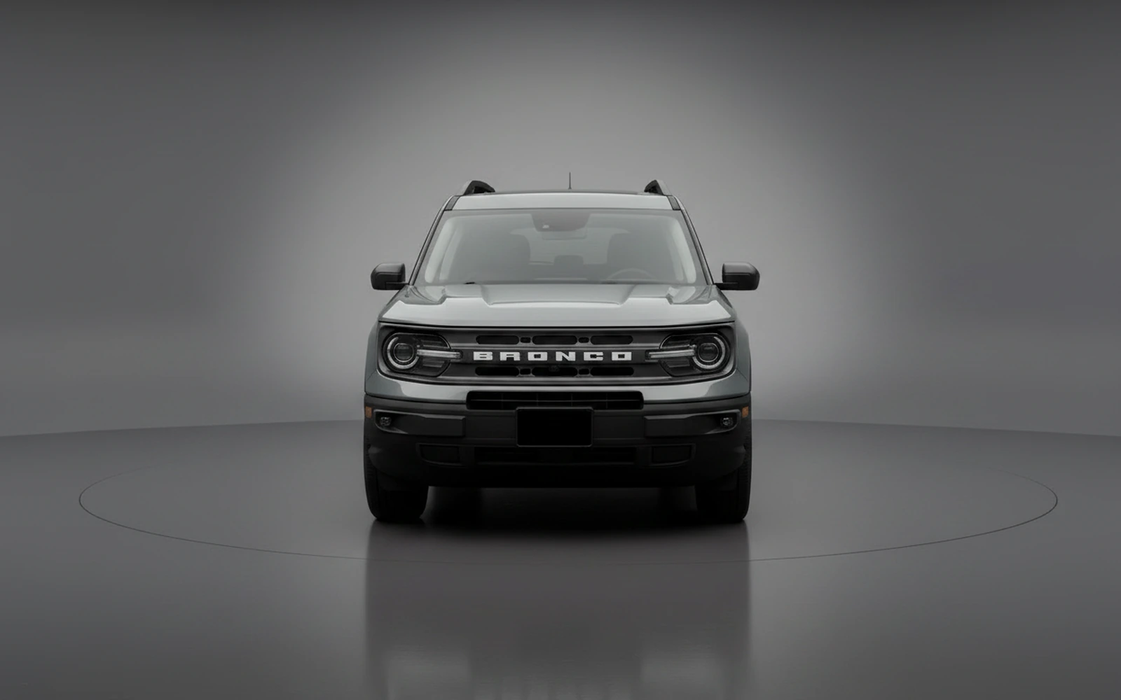 Ford Bronco Sport Grey 2022 — exterior side view