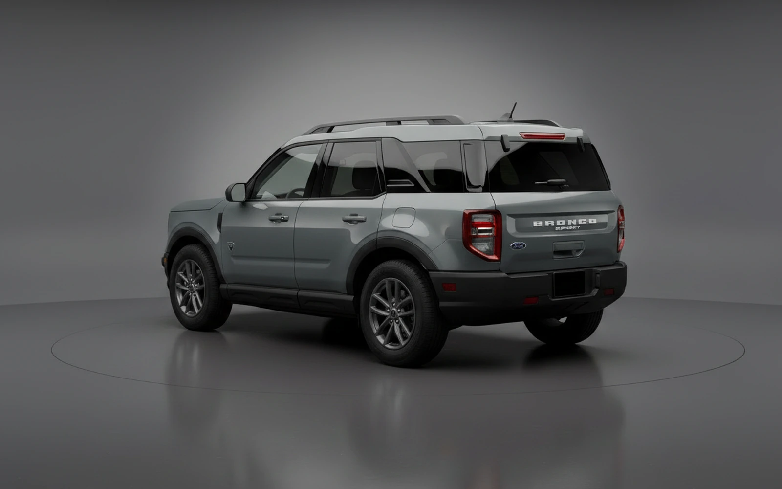 Ford Bronco Sport Grey 2022 — interior dashboard