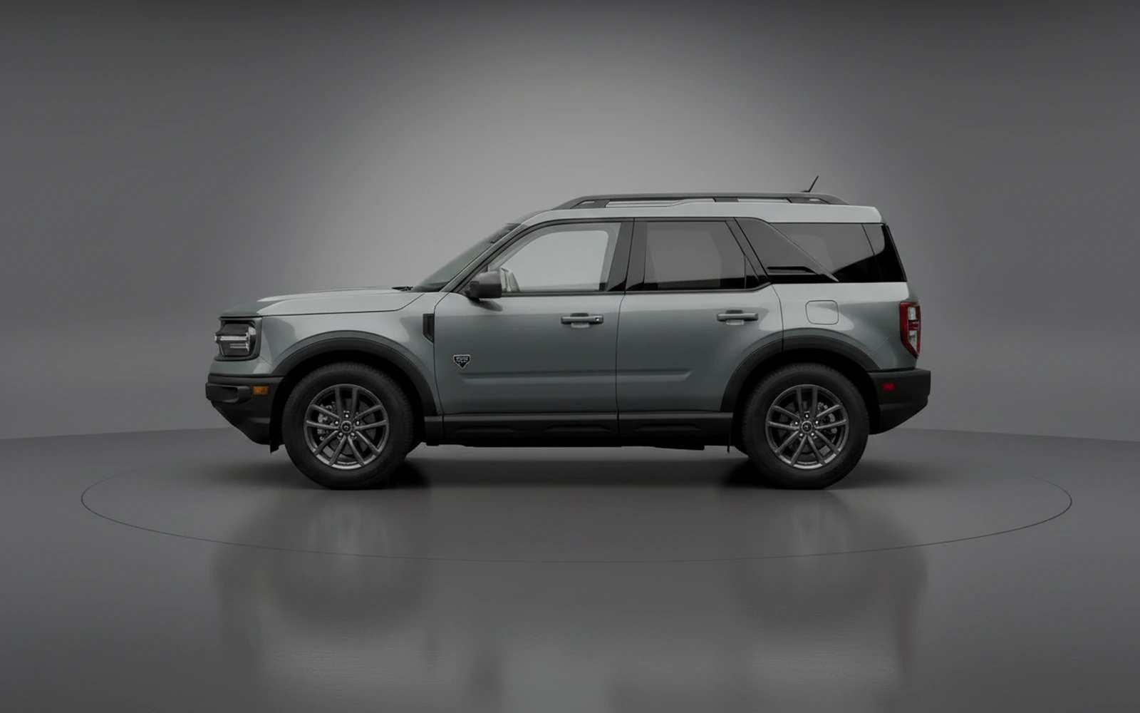Ford Bronco Sport Grey 2022 — exterior rear view