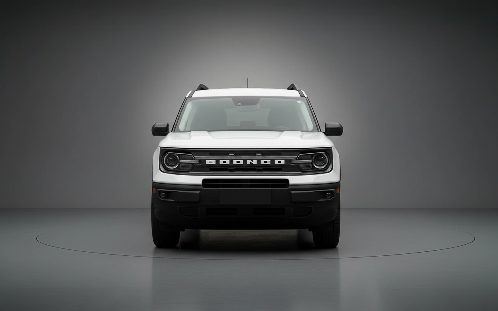 Ford Bronco Sport White 2021 — exterior side view