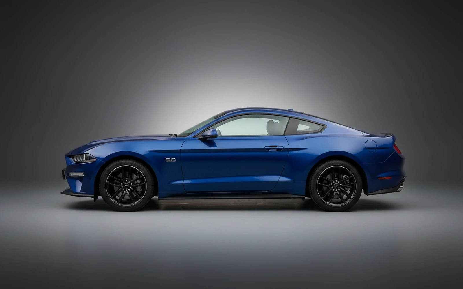 Ford Mustang Blue 2023 — exterior rear view