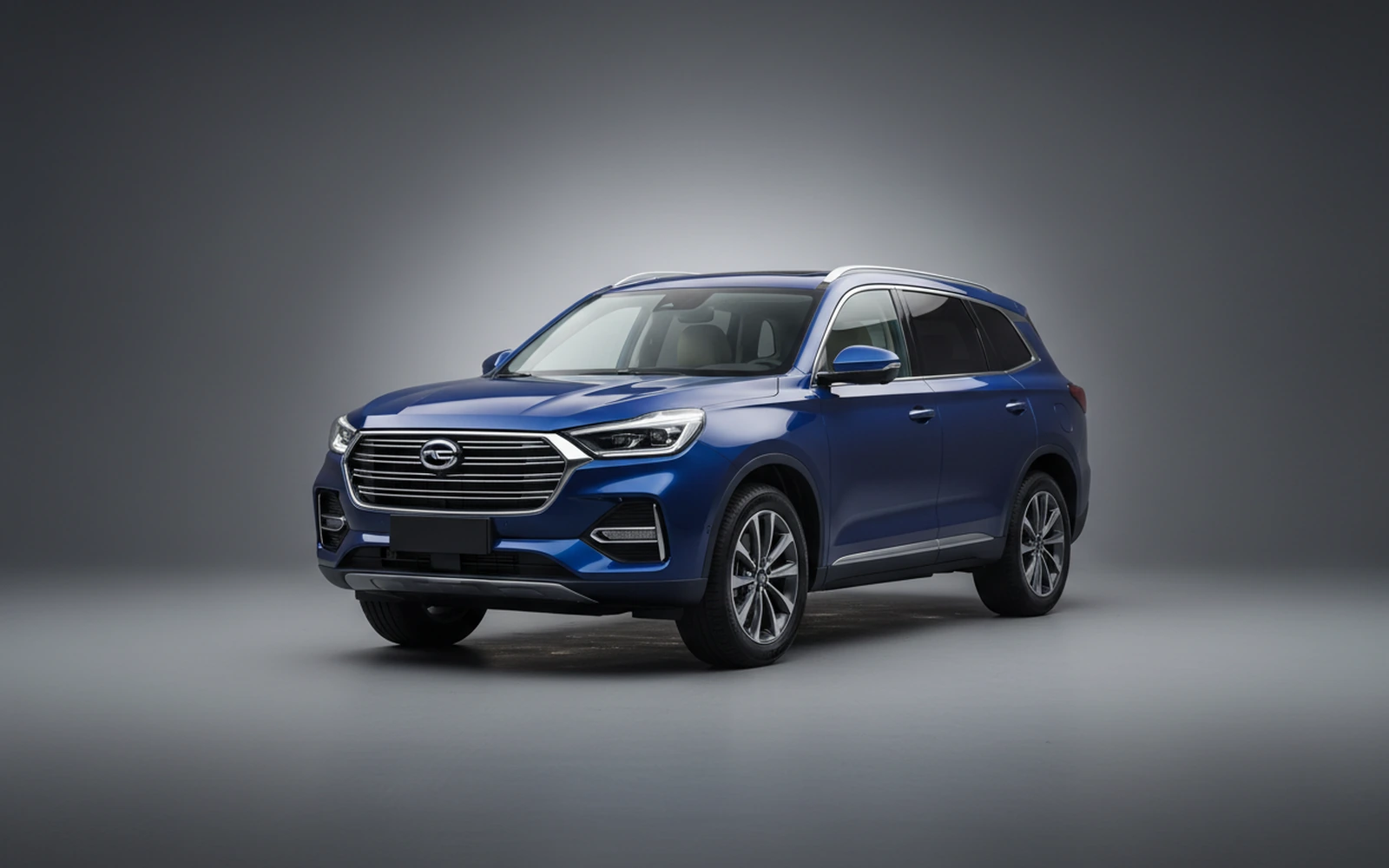 GAC Gs8 Blue 2024 for rent in Miami — exterior photo