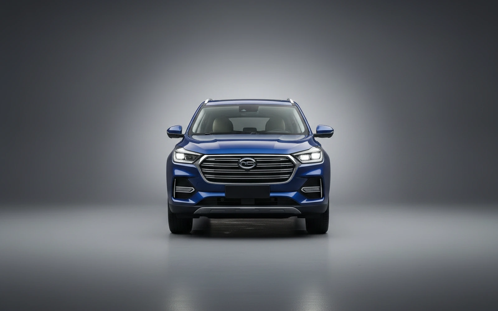 GAC GS8 Blue 2024 — exterior side view