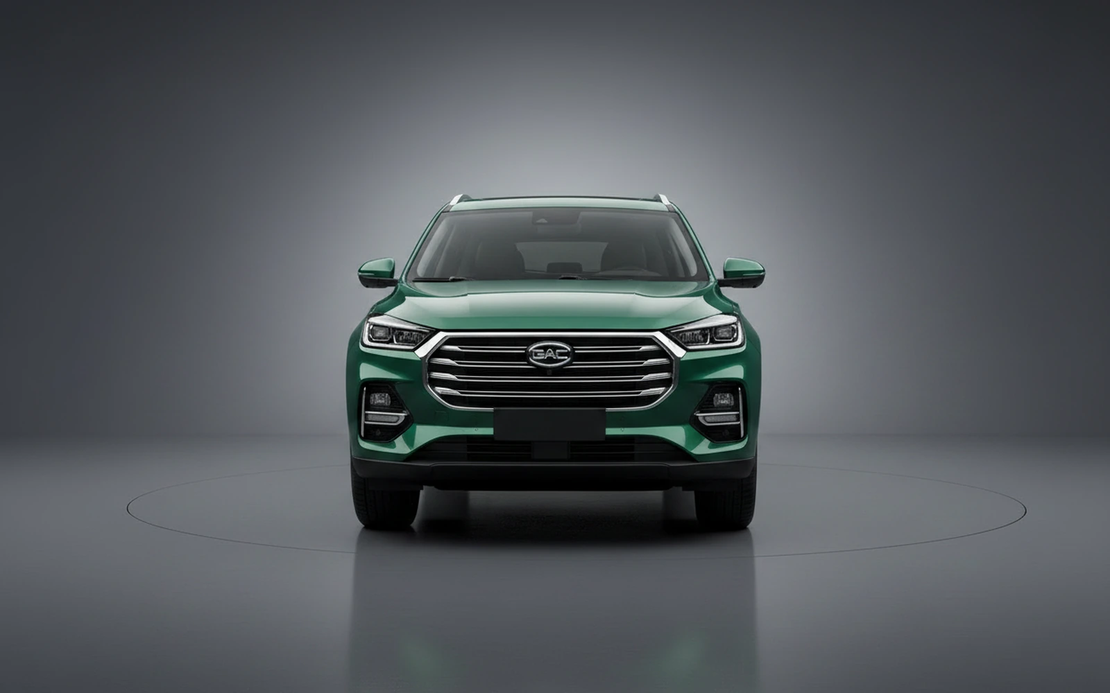 GAC Gs8 Green 2024 — exterior side view