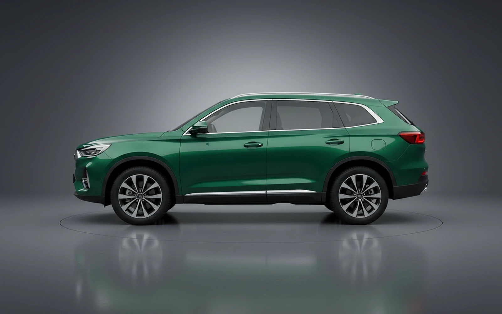 GAC Gs8 Green 2024 — exterior rear view