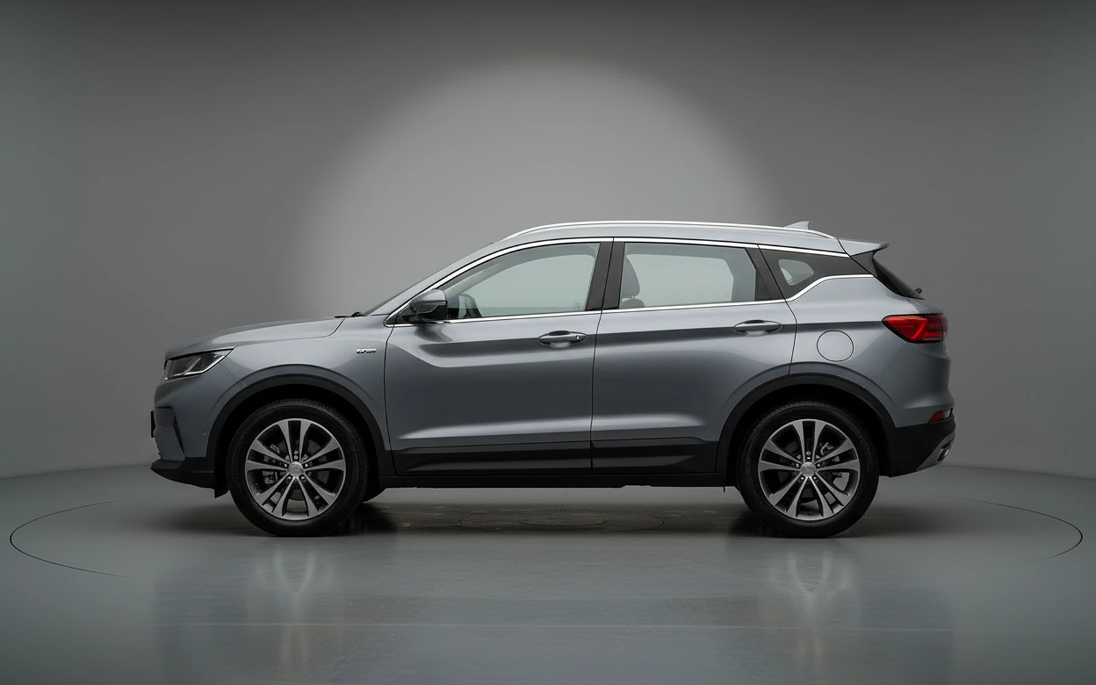 Geely Coolray GF Grey 2024 — exterior rear view