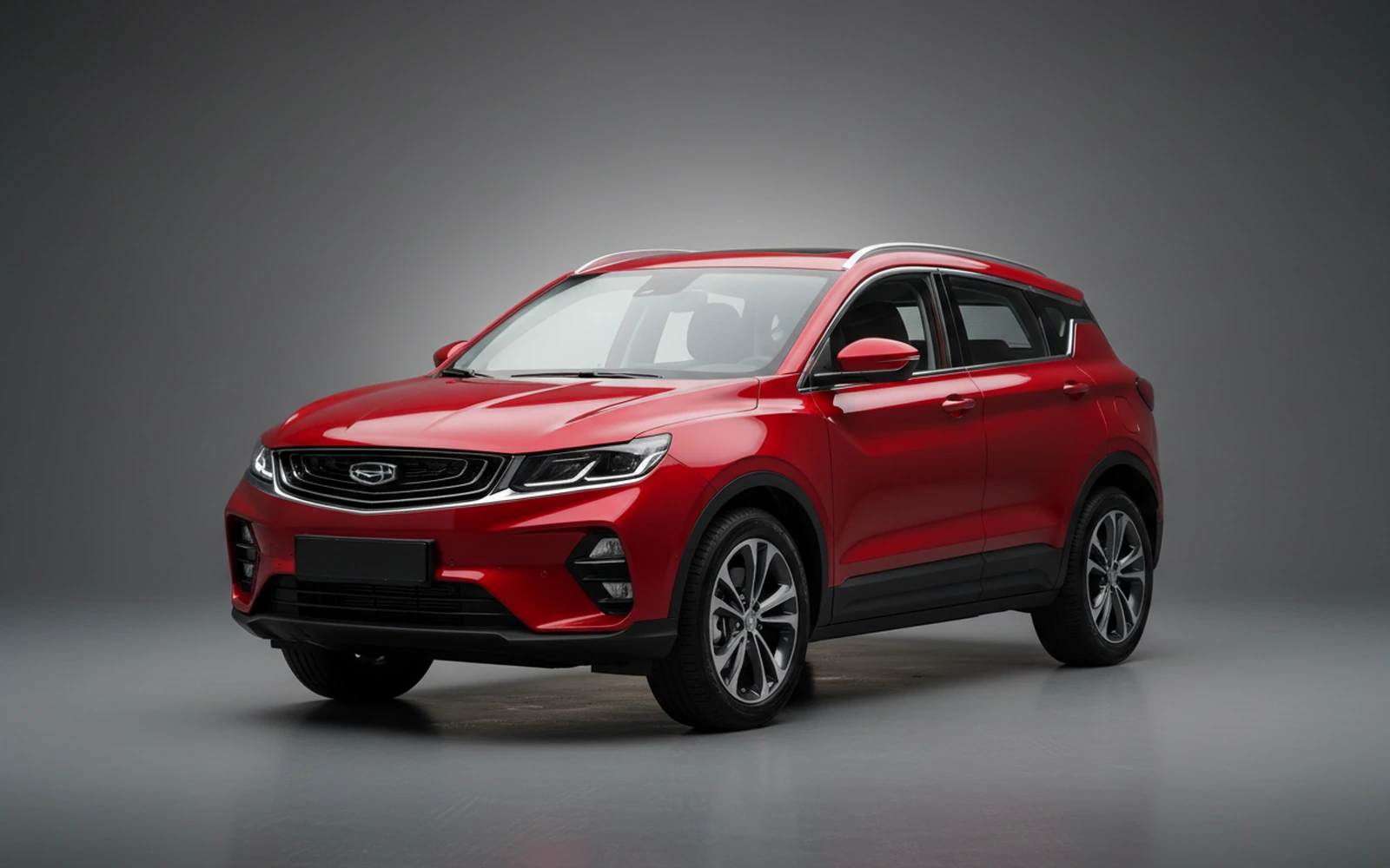 Geely Coolray GF Red 2024 for rent in Miami — exterior photo