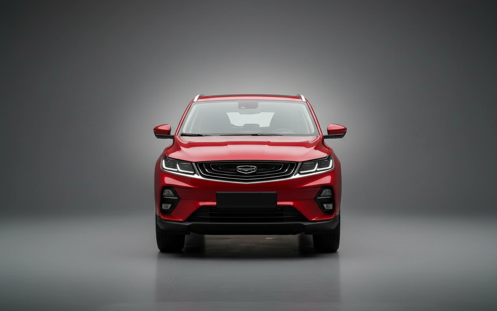 Geely Coolray GF Red 2024 — exterior side view