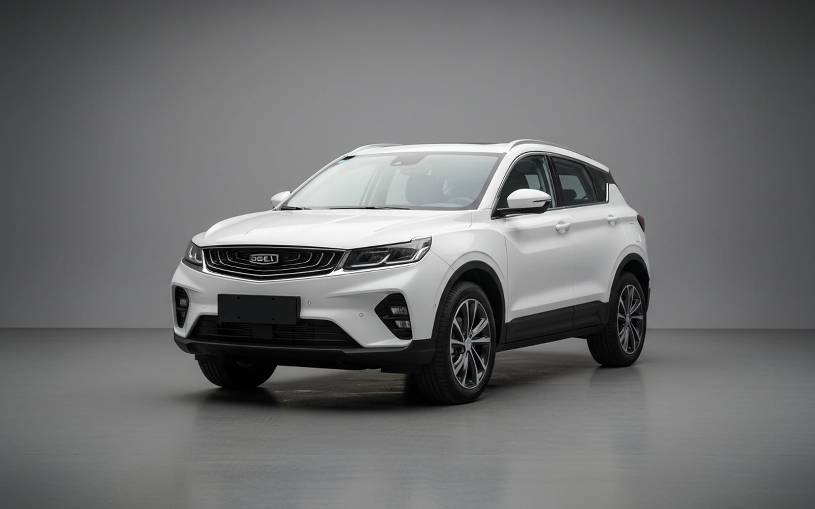 Geely Coolray GF White 2024 for rent in Miami — exterior photo