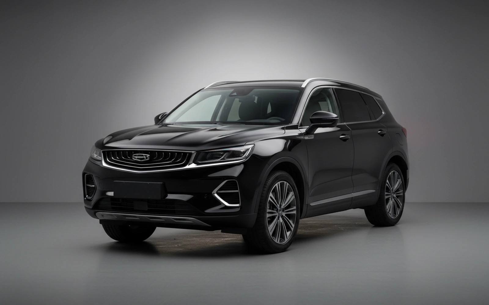 Geely Monjaro Black 2025 for rent in Miami — exterior photo