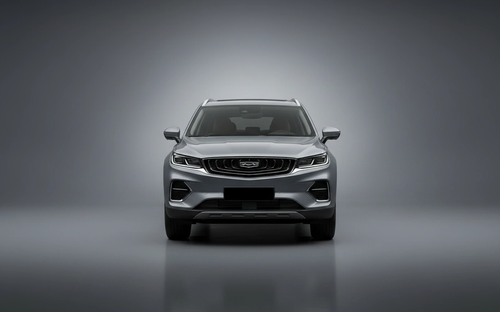 Geely Monjaro Gris 2025 — exterior side view
