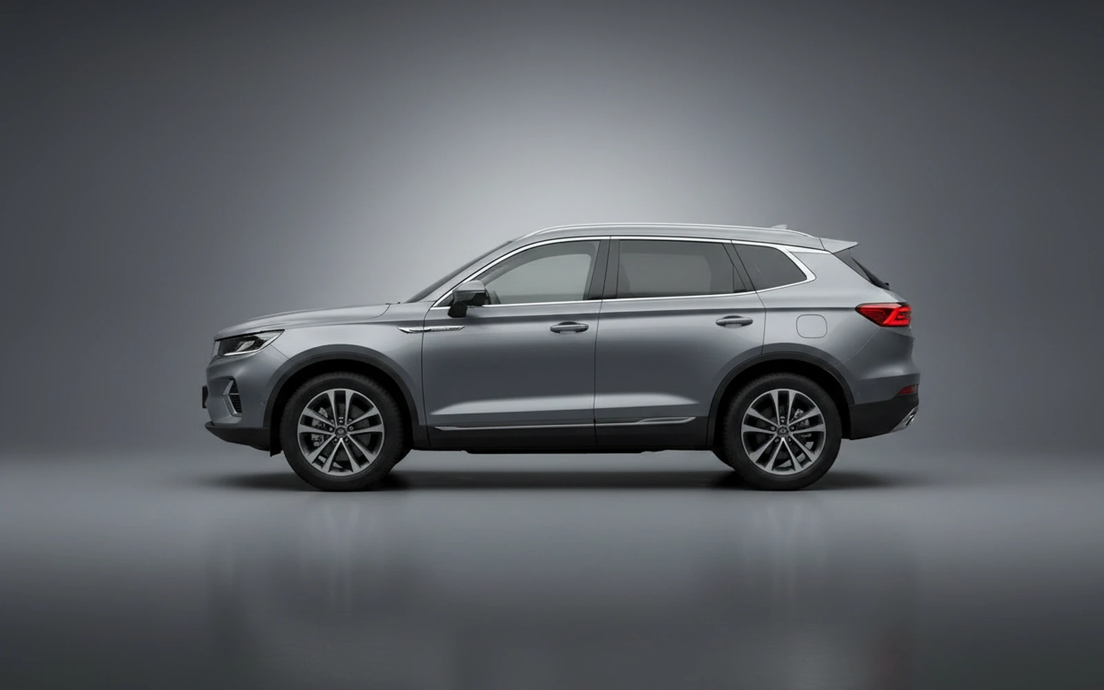 Geely Monjaro Gris 2025 — exterior rear view