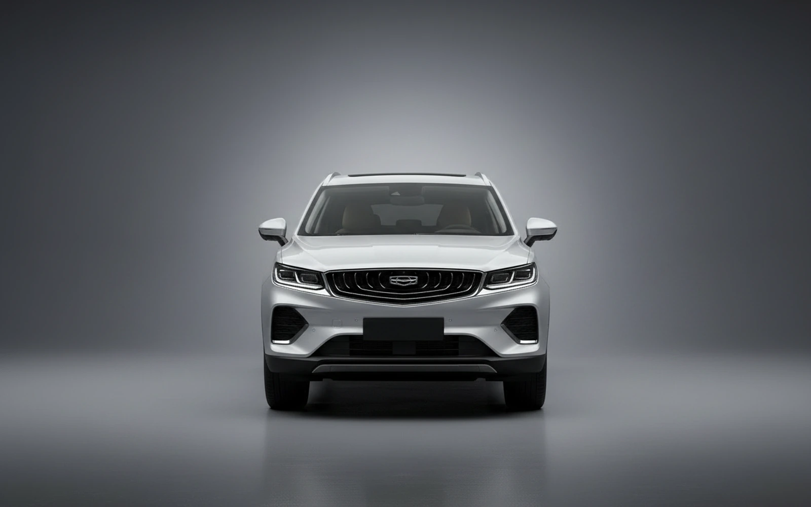Geely Monjaro Silver 2025 — exterior side view