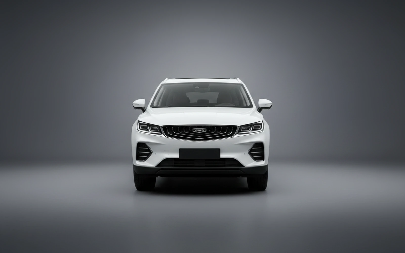 Geely Monjaro White 2025 — exterior side view